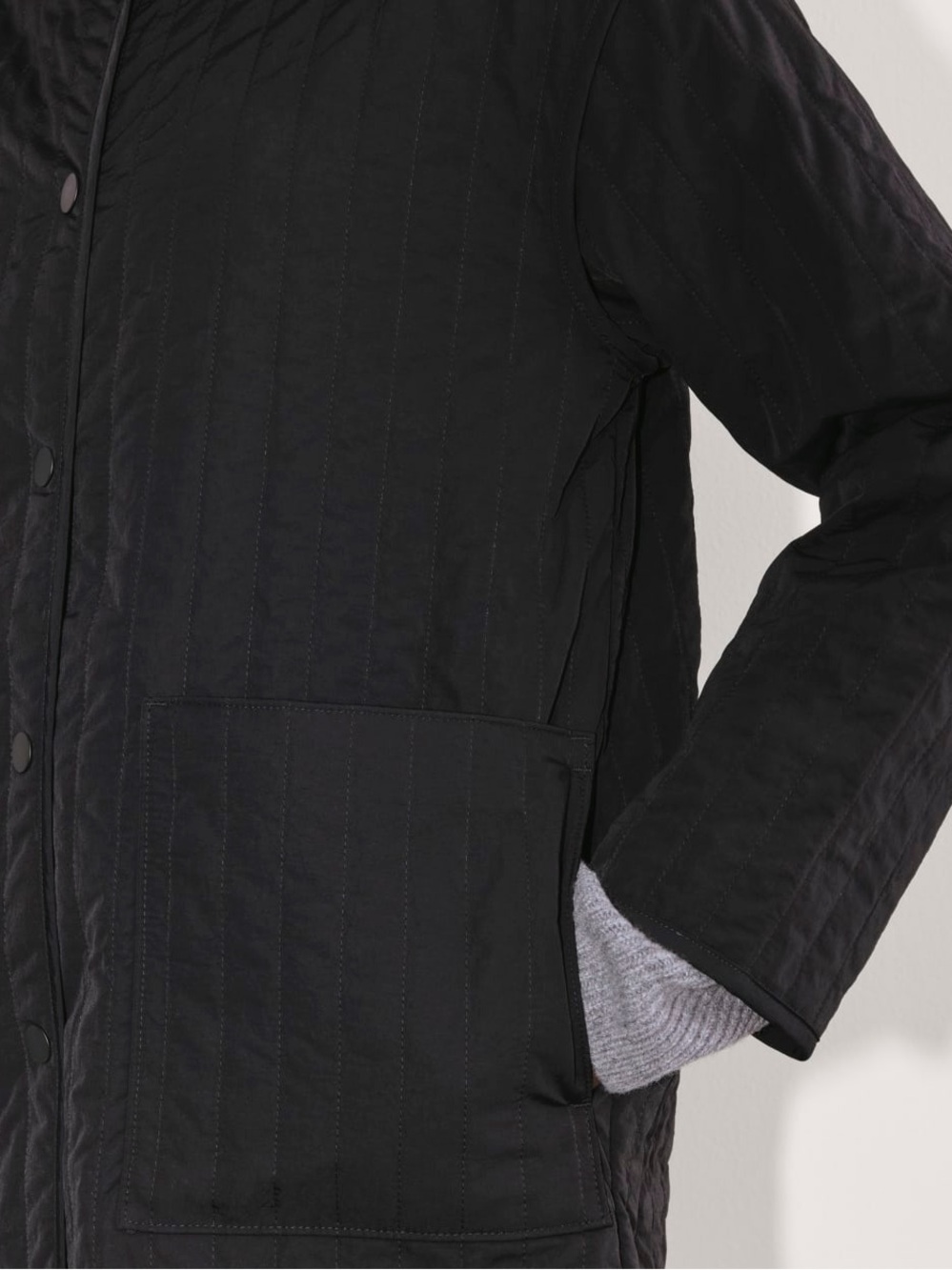 NWT Everlane The Midi Quilted Liner - Picture 4 of 16